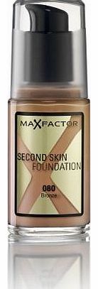 Max Factor Second Skin Foundation Bronze