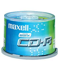 maxell CD-R Pack of 100 on a Spindle