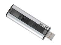 Maxell USB 2.0 flash drive with 2GB capacity,