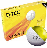 Maxfli D-TEC Extra Spin Distance Balls (15 pack)