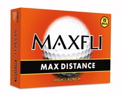 Maxfli Max Distance High Launch Golf Ball 15 Pack