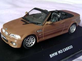 Maxi Car 1:43 SCALE BMW M3 CABRIO - IMPALA BROWN
