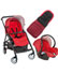 Maxi Cosi Streety Travel System Lifestyle Red