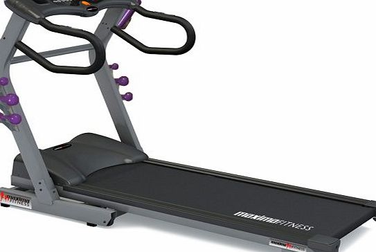 Maxima Fitness MF-2000-ProFX-P Auto Incline Folding Treadmill (Home Use) - Grey/Black, Medium