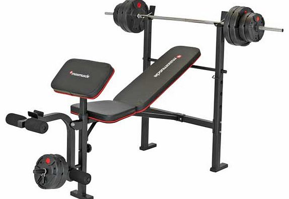 Maximuscle Bench and Weights Package