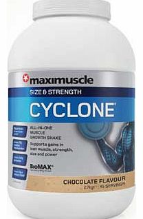 Maximuscle Cyclone 2.7kg - Chocolate