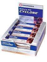 Maximuscle Cyclone Bar - Chocolate (box of 12)
