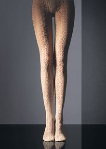 Broiderie anglaise tights