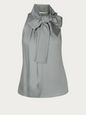 MAXMARA TOPS SILVER 8 UK PF-U-ZANNATA