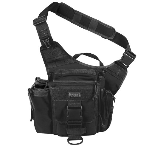 Maxpedition Jumbo Versipack Shoulder Bag - Black, 3.5lt