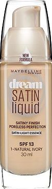 Maybelline, 2041[^]10084113011 Dream Satin Liquid Foundation NATURAL