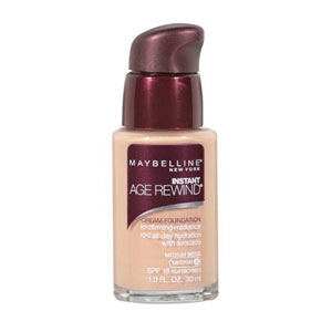 maybelline instant age rewind foundation colour chart
