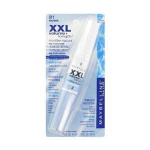 Maybelline XXL Waterproof Mascara 2 x 4.5ml Very