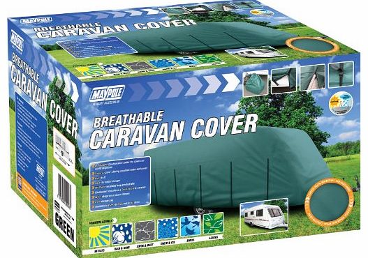 Maypole 9533 Caravan Cover Fits 5 - 5.6 m - Green