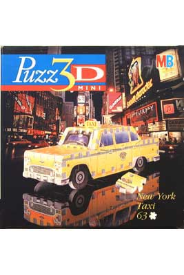 3D Puzzle - New York Taxi
