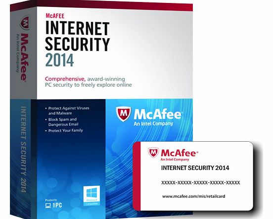 McAfee Internet Security 2014 (PC) - 1 User