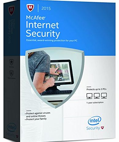 McAfee Internet Security 2015 - 3 PC (PC)
