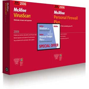 Mcafee VirusScan 2006 - Firewall Bundle 2006