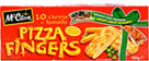 Cheese and Tomato Pizza Fingers (10 per