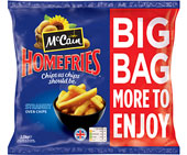McCain Homefries Straight Cut (2.25Kg) Cheapest in Sainsburys Today! On Offer