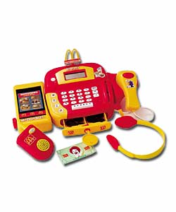 Electronic Cash Register with Play Food Set