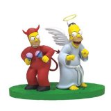 Good and Evil Homer - The Simpsons Action Figures - Series 2