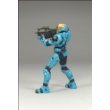 McFarlane Halo 3 Walmart Exclusive Light Blue Spartan Soldier EVA