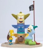 McFarlane The Simpsons Action Figures Series 1 - Kamp Krusty: Krusty and Bart figures