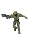 Halo: Halo Wars 2009 Collection Squad 1 Figure Set - UNSC Troops Green Armour Variant