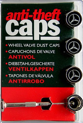 Mclaren Mercedes Mercedes Locking Dust Caps