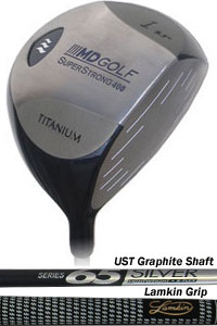 MD Golf Superstrong Ti 400cc Driver (UST graphite shaft)