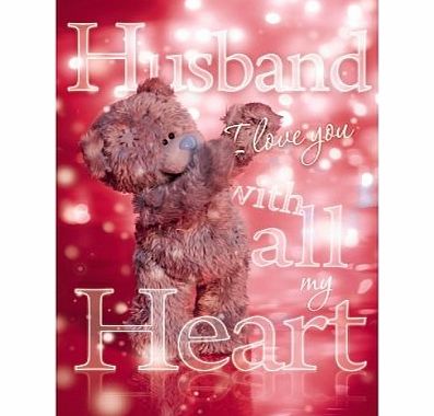 Me To You Husband 3D Valentines Day Card
