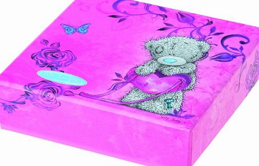 Me To You  Tatty Teddy Set of 3 Silver Plated Stud Earrings with Crystal Stones