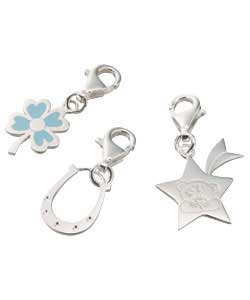 me to you Sterling Silver Luck Charms
