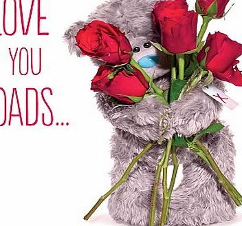 Me to You Tatty Teddy 3D Holographic Love You Me to You Bear Valentines Day Card