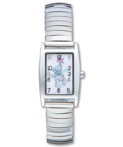 Watch with Expander Bracelet