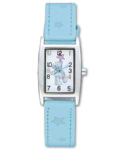 ME TO YOU Watch with White Dial and Light Blue Strap
