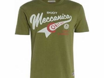 Meccanica Enjoy T-shirt Olive