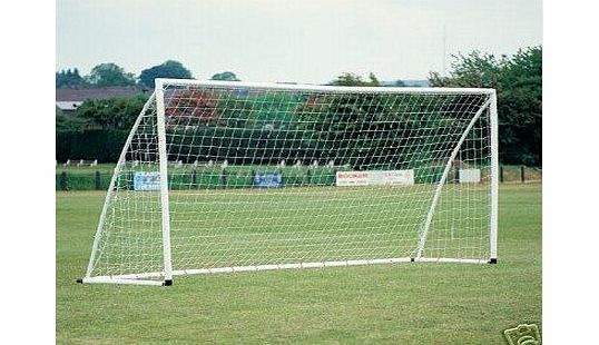 8 x4ft 2.4x1.2m Football Soccer Goal Post Nets for Poly/Samba Junior Sport Match