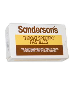 SANDERSON` THROAT SPECIFIC PASTILLES 45G