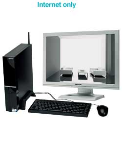 Medion Akoya E2005D Nettop PC with 19in Monitor