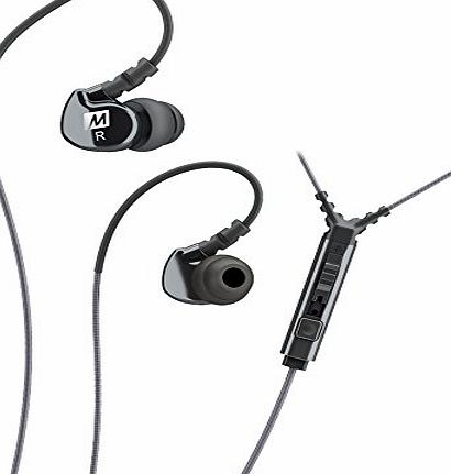 MEE audio  M6P In Ear Isolating Earphone with Universal Microphone and Control - Black