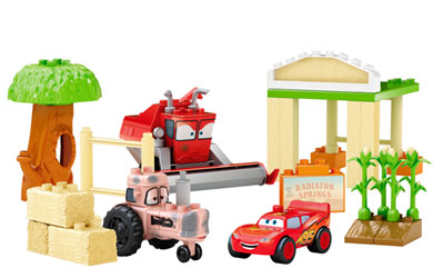 Bloks - Cars Tipping Tractor