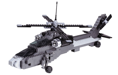 Bloks - Pro Builder Carbon Deluxe Sets - Assault Chopper