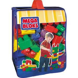 MEGA BLOKS 70 Piece Primary Colours Square Bag