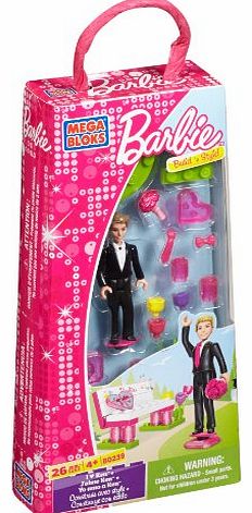 Mega Bloks Barbie and Friends I Heart Ken