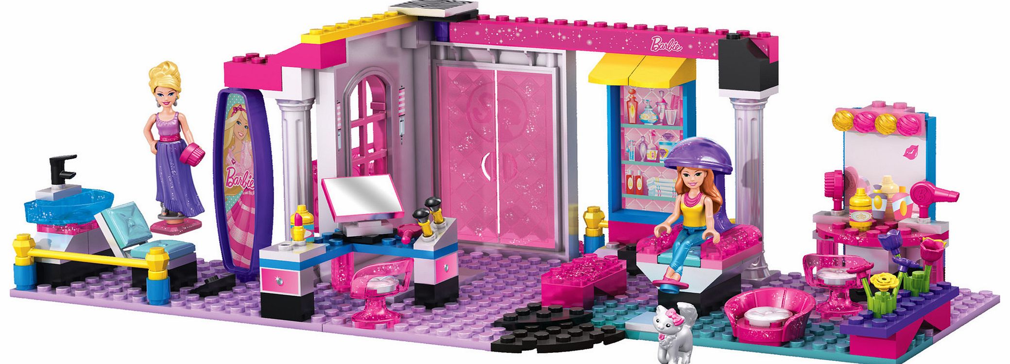 Barbie Build N Style Glam Salon