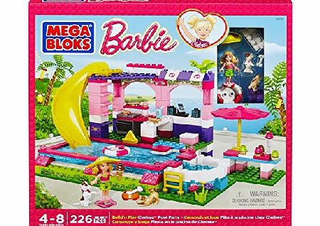 Mega Bloks Barbie Chelseas Pool Party