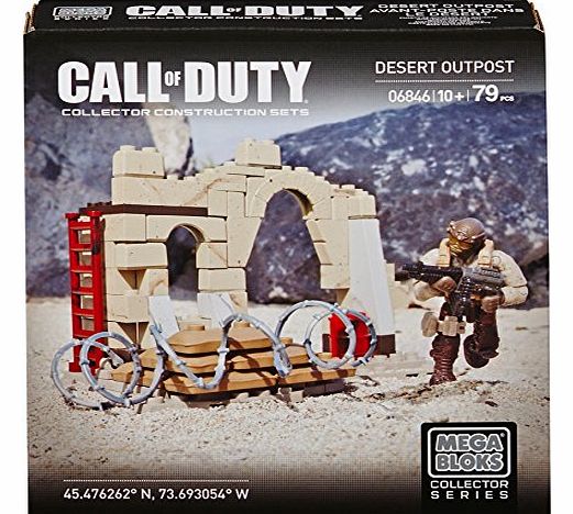 Mega Bloks Call of Duty Light Armored Vehicle Desert Outpost