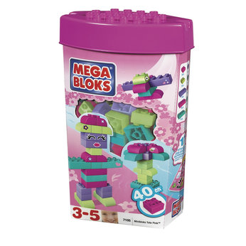 Pink 40 Piece Mini Brick Tube (7105)